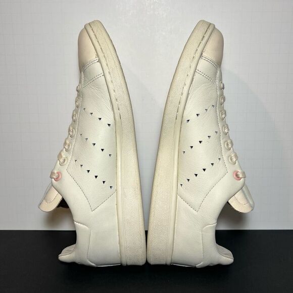 Mens ADIDAS Pharrell Williams x Stan Smith Ecru Tint Low Top Shoes / Size 8 - Picture 6 of 9
